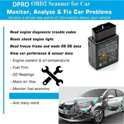 earth infotech New & Advanced OBD Bluetooth Auto Scanner OBDII 2 Car ELM 327 OBD Reader image 5