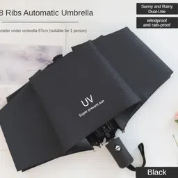 amaco Auto Open Close Button UV Umbrella Strong Folding 3-Fold Umbrella GOE 582 Umbrella-picture-15