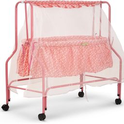 baybee Enchant Baby Swing Cradle for Baby Cradle Swing Jhula with Mosquito Net, Storage-picture-14