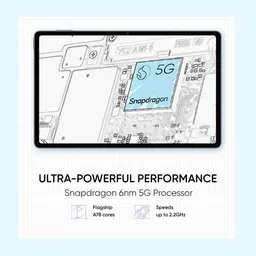 realme Pad X 4 GB RAM 64 GB ROM 11 inch with Wi-Fi Only Tablet (Glowing Grey) image 4