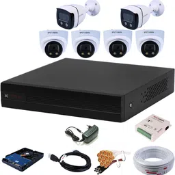 CP PLUS 8 Channal HD DVR 1080p 1Pcs,Colorful View In Nightvision Outdoor Camera 2.4 MP 2Pcs, Indoor Camera 2.4 MP 4Pcs,1 TB Hard Disk,Full combo set ( TRUSTED PURCHASE FOR ARMRetail ) Security Camera-picture-22