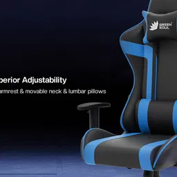 green soul Raptor 2.0 Racing Edition Ergonomic Gaming Chair with Premium PU Leather |Gaming & WFH|3D Armrest Gaming Chair image 4