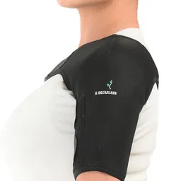 k squarians Shoulder Support Neoprene Small/Medium Adjustable Stretchable Strap & Wrap Shoulder Support image 2