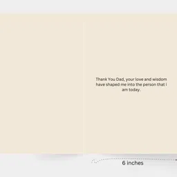 northland Father Synonyms Greeting Card for Dad Birthday Greeting Card for Fathers Day Greeting Card image 2