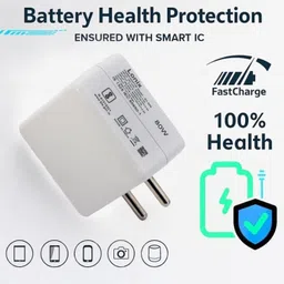 Lonix 80 W SuperVOOC Wall Charger for Mobile with Detachable Cable image 3