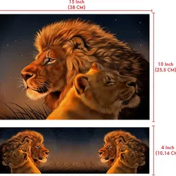 Techfit HD Printed Easy to Install Full Panel Laptop Skin/Sticker/Stretchable Vinyl/Cover for all Size Laptops upto 15.6 inch No Residue, Bubble Free - Calm Love Vinyl Laptop Decal 15.6 image 4