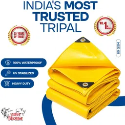 double kissan 12FTX12FT-80-Y Tent - For Suitable For: Household Storage, Balcony Shade, 2-Wheeler Cover, Rain Protection-picture-18