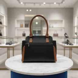 anhad global traders Women Black Tote image 3