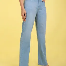flying machine Women Regular High Rise Blue Jeans-picture-12