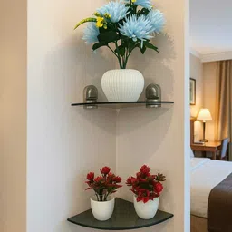 Multicolor Chrysanthemum Artificial Flower with Pot-image-30