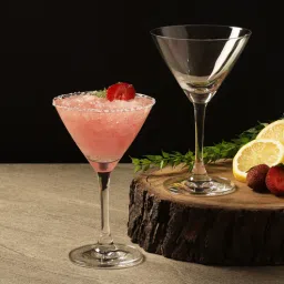 the decor mart Salsa Martini (LxBxH Glass 200ml (Set of 2) Cocktail Glasses-picture-12