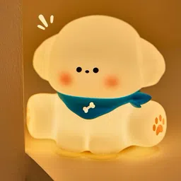 unzag Cute Light LED Squishy Novelty-Night Lamp 3 Level Dimmable Nursery Toddler Baby Night Lamp image 1