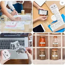 MVC ENTERPRISE Bluetooth Pocket Printer for Kids Prints Picture Mini Thermal Printer Bluetooth Thermal Printer image 5