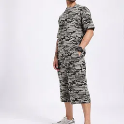 glitchez Tshirt Regular Shorts Co-ords Set image 4