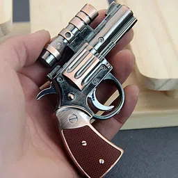 teamb Laser Gun Lighter – 2-in-1 Butane Flame & Laser Pointer Windproof, Stylish & Rechargeable Pocket Lighter image 2