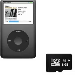 DRUMSTONE Portable MP4 Player with 8GB SD Card, Earphones, Audio & Video Playback MP3 Player-image-29