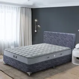 peps india Spine Guard Normal Top Orthopedic 8 Inch Bonnell Spring King Size Mattress image 1