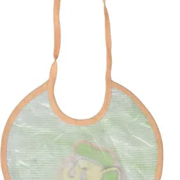 heart home Rouned Shaped Unisex Baby Cotton Super Bib-Pack of 4 (Green) image 3