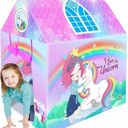 lattice Unicorn Play Tent for Kids image 2