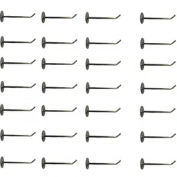36 Pcs 6" inch Stainless Steel Wall Display Hooks Hanger for Mobile Shop Steel Dress Pack of 36 Hangers For Dress-image-7