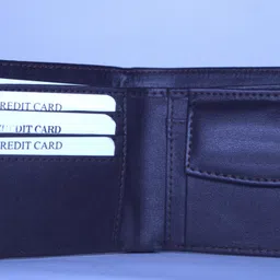 nexify Men Casual Brown Genuine Leather RFID Wallet image 4