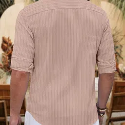 nofilter Men Solid Silk Blend Straight Kurta image 2