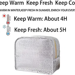 kardiff Insulated Lunch Bag for Office, School, Kids. Portable and Reusable Waterproof Lunch Bag image 2
