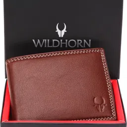 wildhorn Men Casual Maroon Genuine Leather Wallet - Regular Size-picture-18