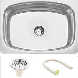 arquin 24"x18"x9 " 304 Grade Stainless Steel Kitchen Sink Vessel Sink-picture-16