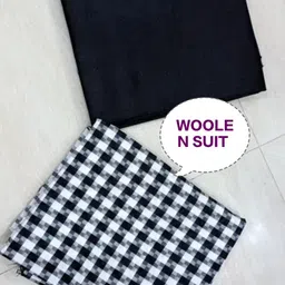 hrd Unstitched Wool Trouser Fabric Solid image 3