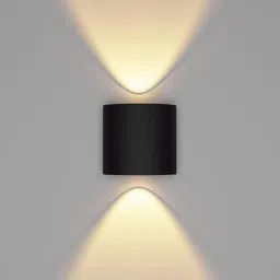 inoobeam 2 Way LED Indoor & Outdoor Lamp Up/Down Right/Left Elevation Light Rustproof & Waterproof Aluminum Body Black (Warm White) Post Light Outdoor Lamp-picture-15