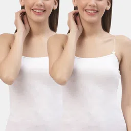 floret Women White, White Camisole-picture-16