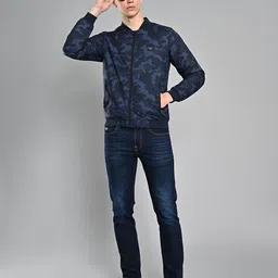 killer Men Printed Bomber Jacket image 2