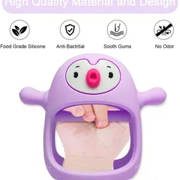 mom's aura Baby Teething Toys for 0-6 Months Teether image 5