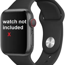 Firetook Plain Strap Silicon Bands/Straps Compatible with Watch T55/T550 W26, 49mm 45mm 44mm 42mm Men & Women, Adjustable Strap with Metal G-Hook Premium Strap for iWatch Ultra Series SE 8 7 6 5 4 3 2 1 Smart Watch Strap Smart Watch Strap image 3