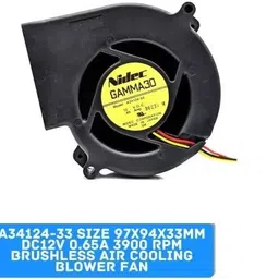 Electronic Spices 12v Blower Fan Size 97X94X33mm DC12V 0.65A 3900 RPM Brushless Air Cooling Cooler Cooler-picture-40