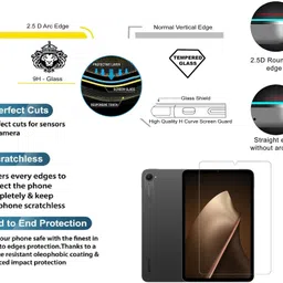 Bigil Tempered Glass Guard for Xiaomi Pad Mini Tablet 8.8 inch Tablet image 3