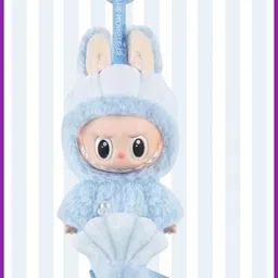 fellkon Blue Labubu doll 284 - 6 inch-picture-20