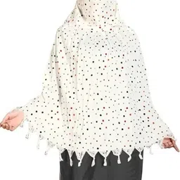 rj creation Rayon Printed, Geometric Print Multicolor Women Dupatta image 4