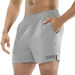 prabaha Solid Men Grey Regular Shorts-picture-14