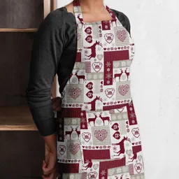 oasis Cotton Home Use Apron - Free Size-picture-12