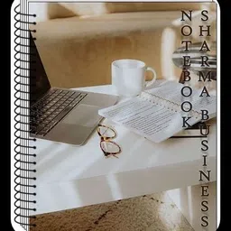 sharma business Big A4 Spiral Unruled Notebook, 75 GSM Paper, Set of 1(Study table) A4 Notebook Unruled 200 Pages-picture-22