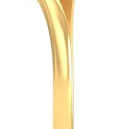 avsar AVR639YB 14kt Cubic Zirconia Yellow Gold ring image 3