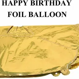 emutz Solid Happy Birthday Foil 2 set of 9 mtr fairy light Balloon Bouquet (Pack of 54) Balloon image 4
