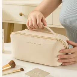 ritva Women Beige Cosmetic Bag-picture-39