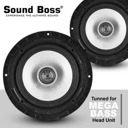 sound boss SB-009CX 6.5 Inch 2-Way 480W Max Rain-Guard Coaxial Car Speaker image 4