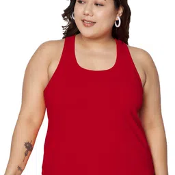 Women Maroon Camisole-image-11