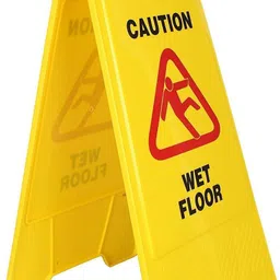 kr store Wet Floor Emergency Sign image 4