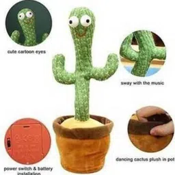 saleoff Dancing Cactus Plush Toys Sing,Dance and Record Electronic Toy340-picture-20