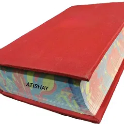 atishay Ledger Register Canvas Bound - 1000 Pages with 80 GSM Ledger Paper 1-Part Ledger register-picture-12